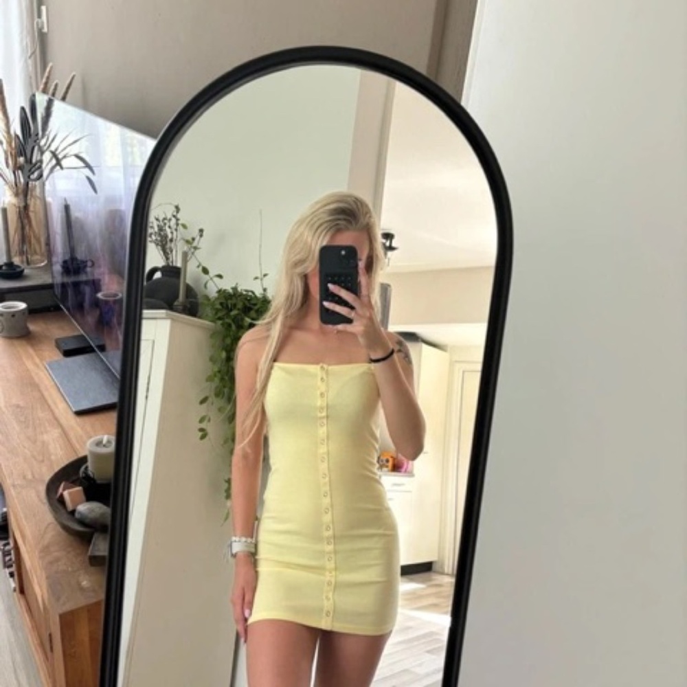 Asos Yellow Mini Dress